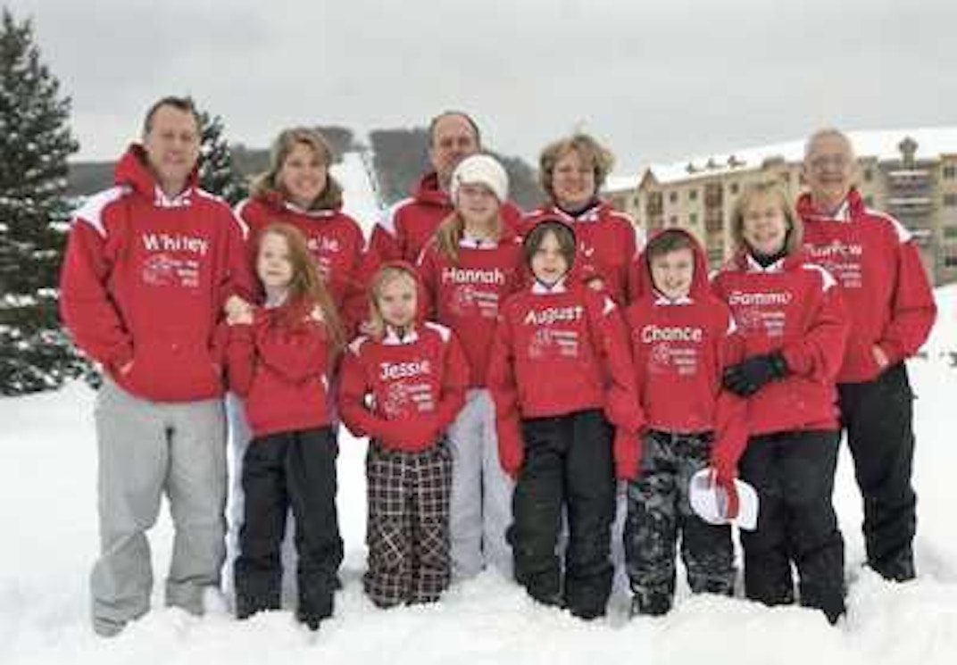 Annual Family Ski Trip T-Shirt Photo