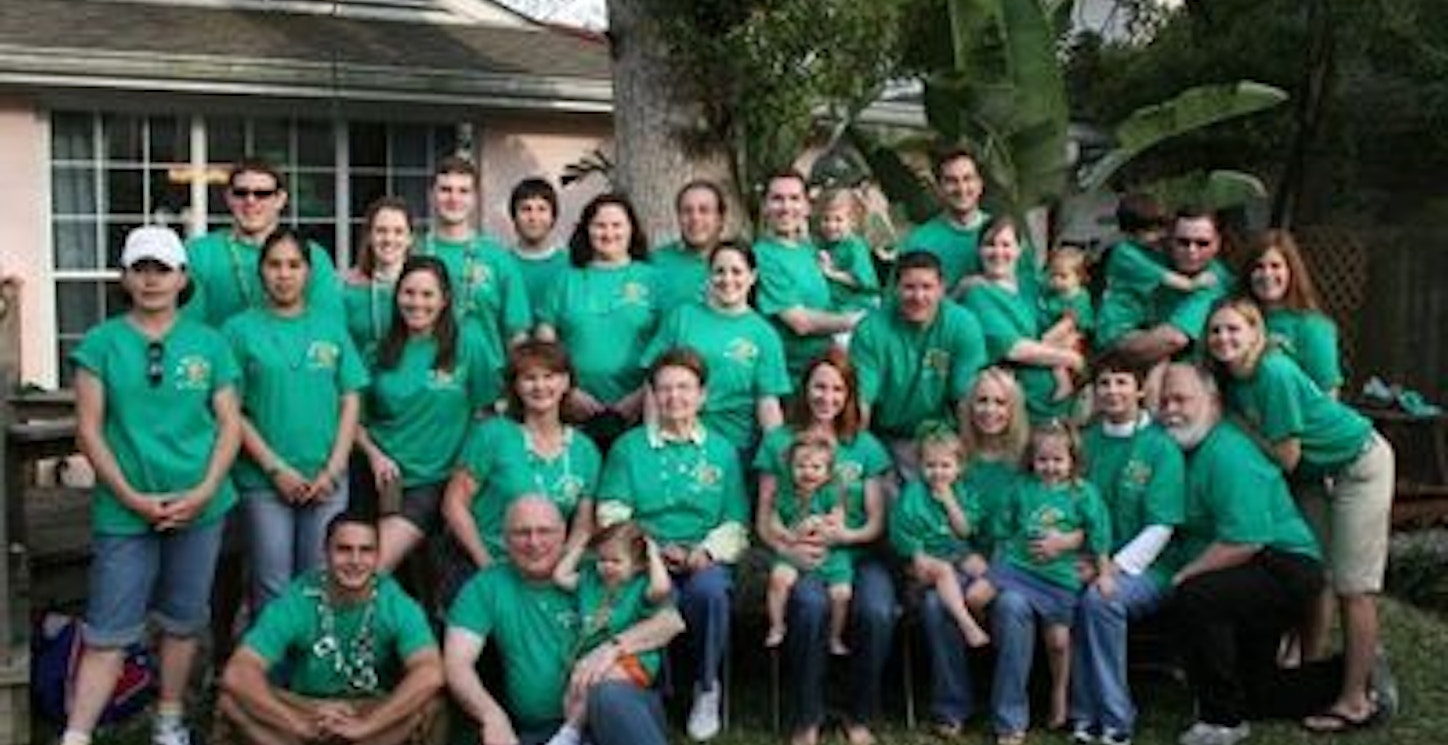Fitz Family Crawfish Boil And St. Patrick's Day Parade T-Shirt Photo