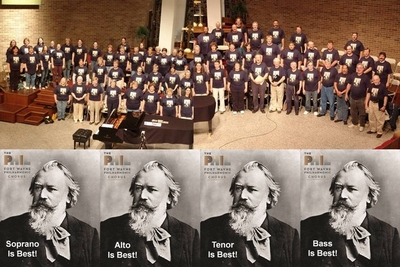 Fort Wayne Philharmonic Chorus T-Shirt Photo
