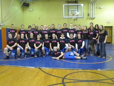 Woodstown Wrestled For The Cause T-Shirt Photo