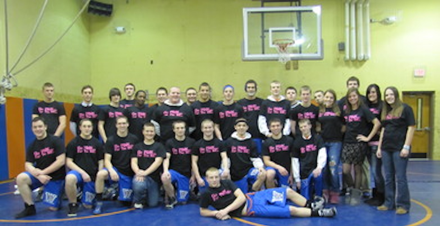 Woodstown Wrestled For The Cause T-Shirt Photo