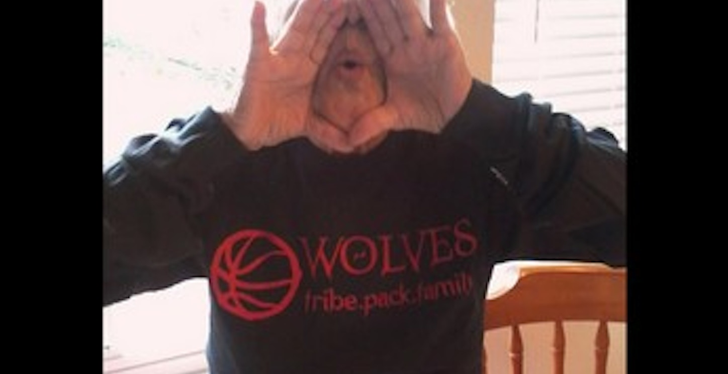 Picture of Grandma Wolf Custom T-Shirt Design Grandma Wolf T-Shirt Photo