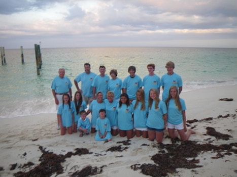 Roughing It In The Bahamas For Spring Break T-Shirt Photo