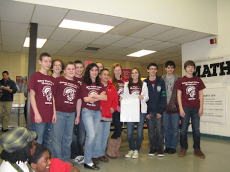 Bishop Walsh School Math Counts Team T-Shirt Photo