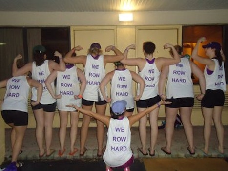 We Row Hard T-Shirt Photo