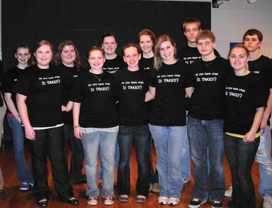 Speech Team   Do You Have What It Takes?? T-Shirt Photo