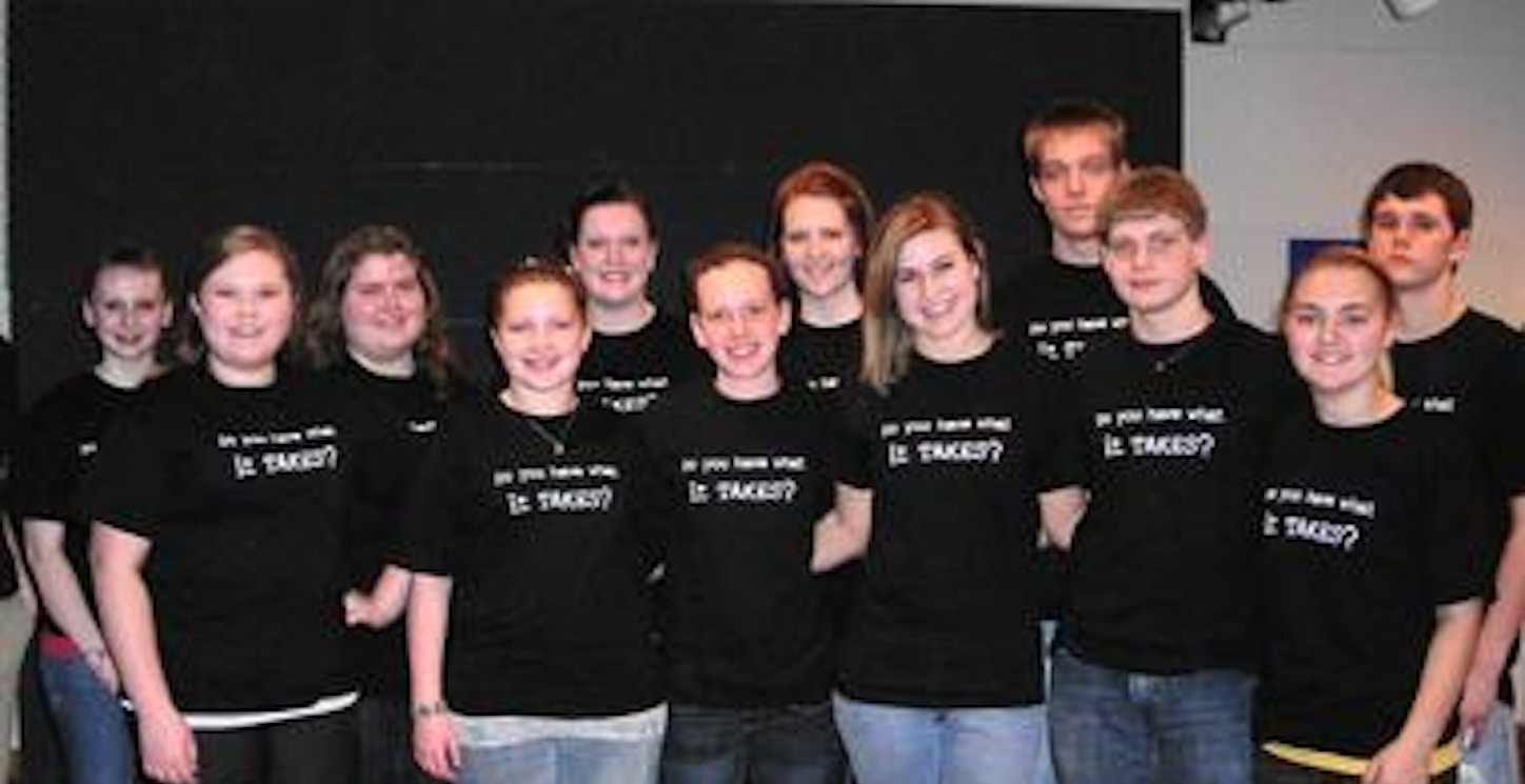 Speech Team   Do You Have What It Takes?? T-Shirt Photo