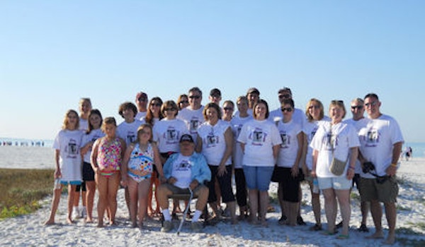 Emily's Team   Cystic Fibrosis Walk At Siesta Key Beach, Fl T-Shirt Photo