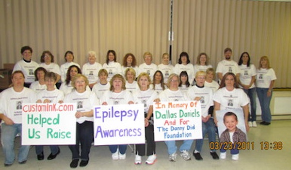 In Memory Of Dallas  Epilepsy Awareness T-Shirt Photo