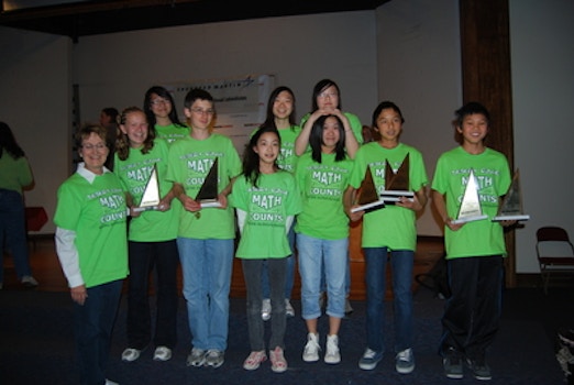 2011 Desert Ridge Math Counts Team T-Shirt Photo