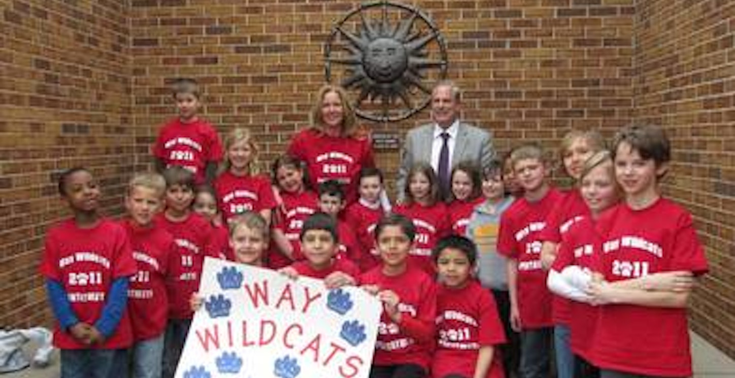 Way Elementary "Wildcats" Math Pentathlon Team T-Shirt Photo