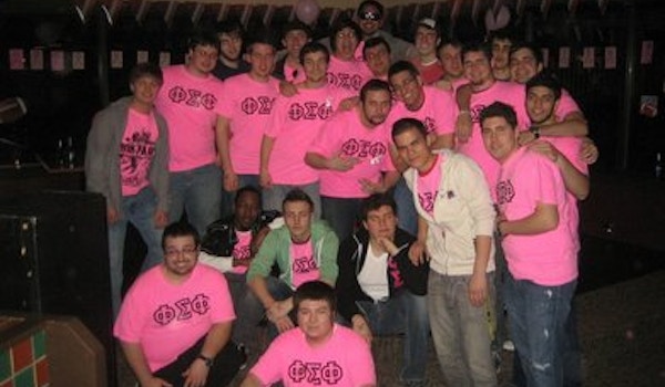 Phi Sigma Phi Presents Pink Party 2011 T-Shirt Photo