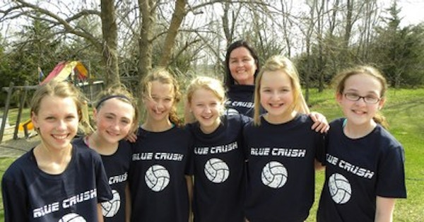 Blue Crush Volleyball 2011 T-Shirt Photo