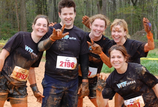 Wtf Runners @ Rugged Maniac Mud Run T-Shirt Photo