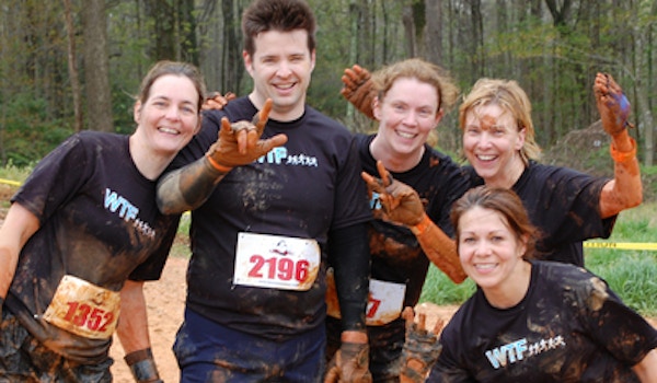 Wtf Runners @ Rugged Maniac Mud Run T-Shirt Photo