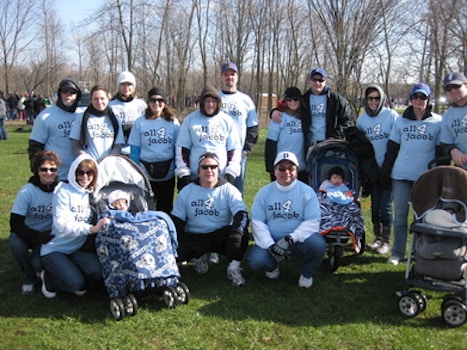 Team All4jacob Marches For Babies!! T-Shirt Photo