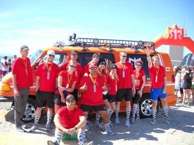 The Away Team Has Landed At The Ragnar Finish Line T-Shirt Photo
