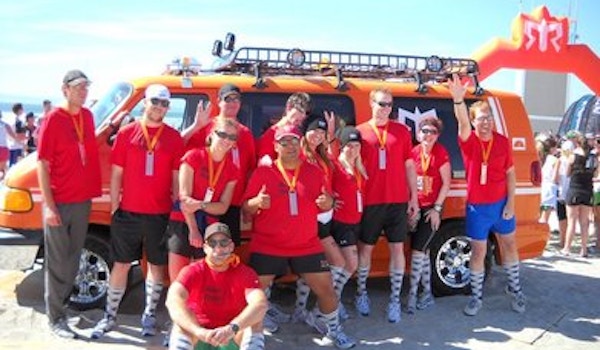 The Away Team Has Landed At The Ragnar Finish Line T-Shirt Photo