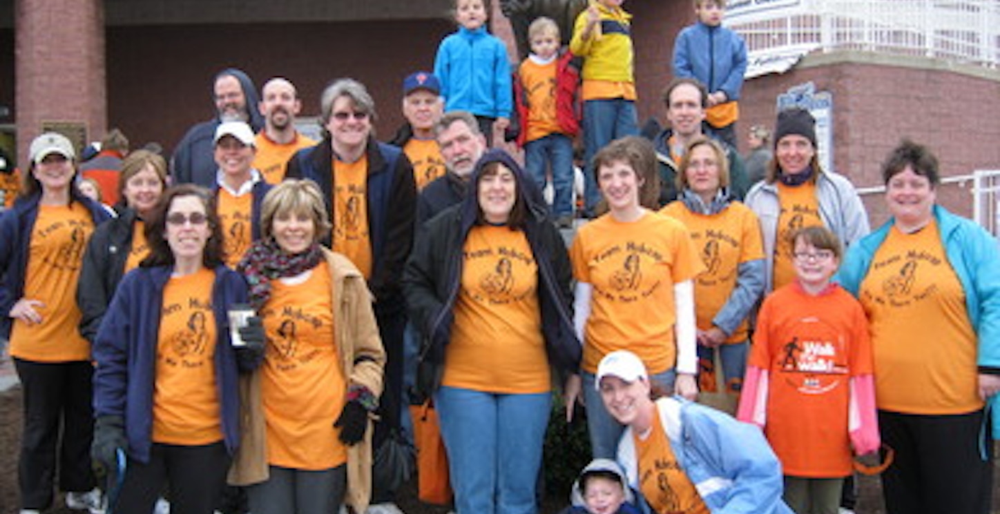 Team Hubcap   Ms Walk, Wilmington (De), 2011 T-Shirt Photo