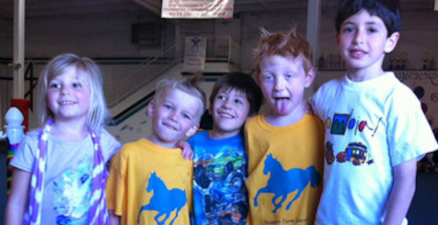 The Littlest Fans Of Our Rescue Horses! T-Shirt Photo