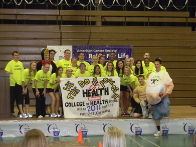 We Do It For The Health Of It Team For Relay For Life 2011 T-Shirt Photo