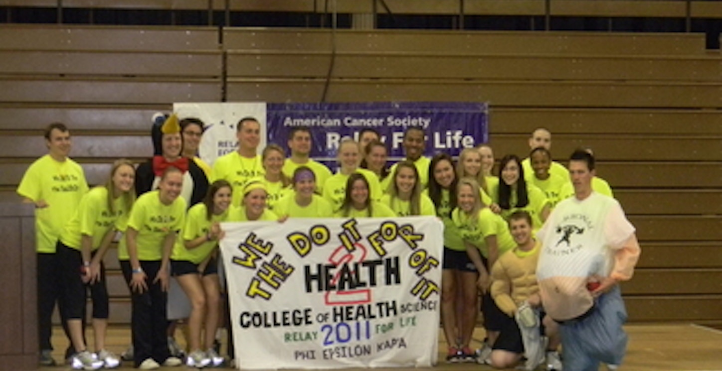 We Do It For The Health Of It Team For Relay For Life 2011 T-Shirt Photo