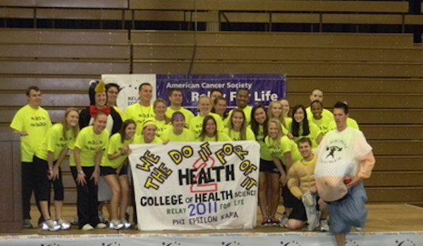 We Do It For The Health Of It Team For Relay For Life 2011 T-Shirt Photo