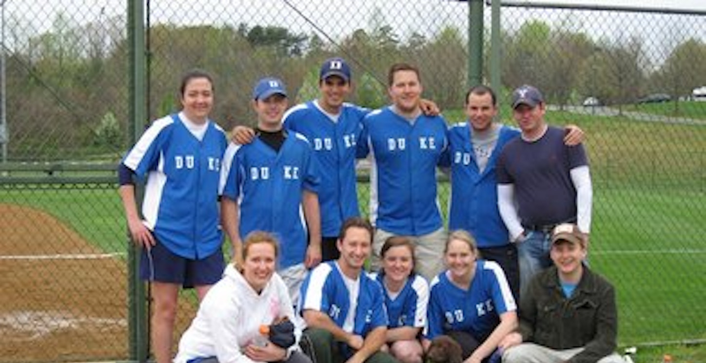 Duke Law Softball T-Shirt Photo