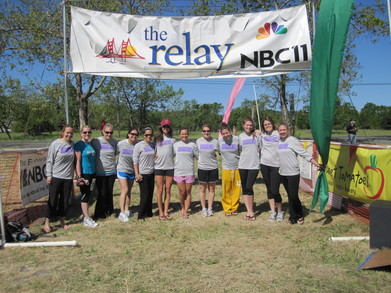 24 Bb   4 Years Running Relay Team T-Shirt Photo