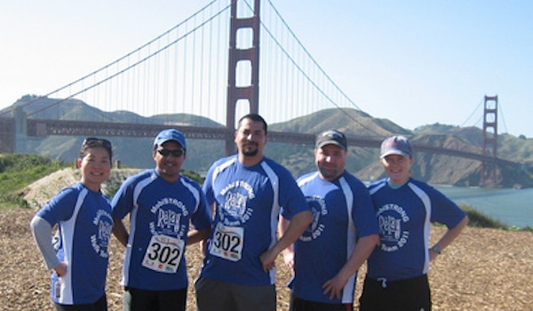 Mobi Strong Crew @ Golden Gate Bridge T-Shirt Photo