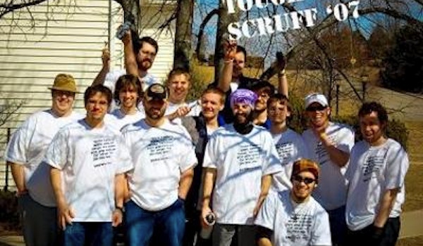 "Tough The Scruff" To Fight Ms Participants 2007 T-Shirt Photo