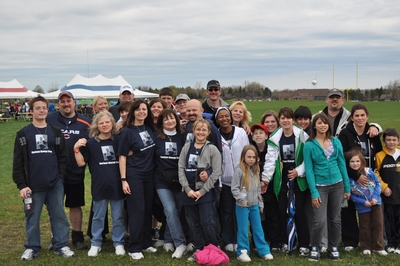Heart Walk In Loving Memory Of George Paradies T-Shirt Photo