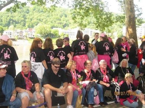 Deaf Pink Warriors T-Shirt Photo