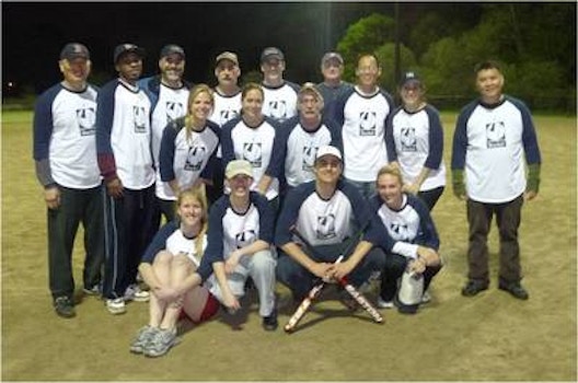 Rocket Software Softball Team T-Shirt Photo