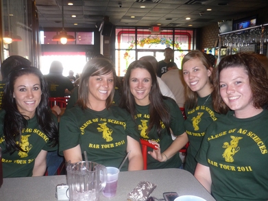 College Of Ag Bar Tour! T-Shirt Photo