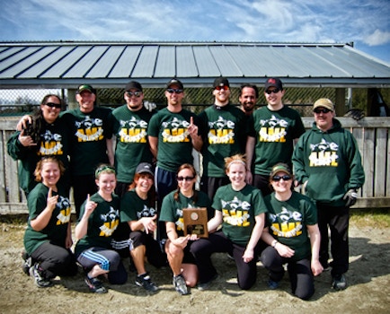 Hooligun Softball Team From Alaska T-Shirt Photo