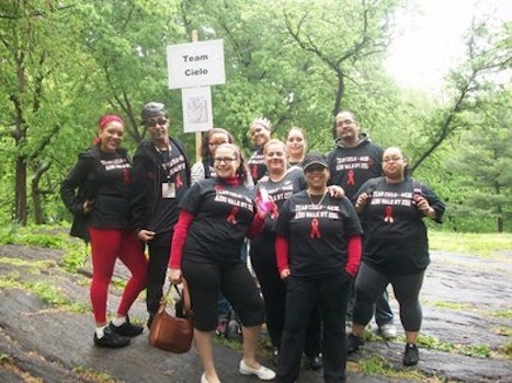 Team Cielo At Aids Walk Ny 2011 T-Shirt Photo