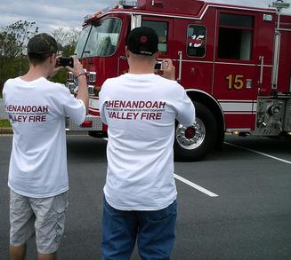 Shenandoah Valley Fire T-Shirt Photo