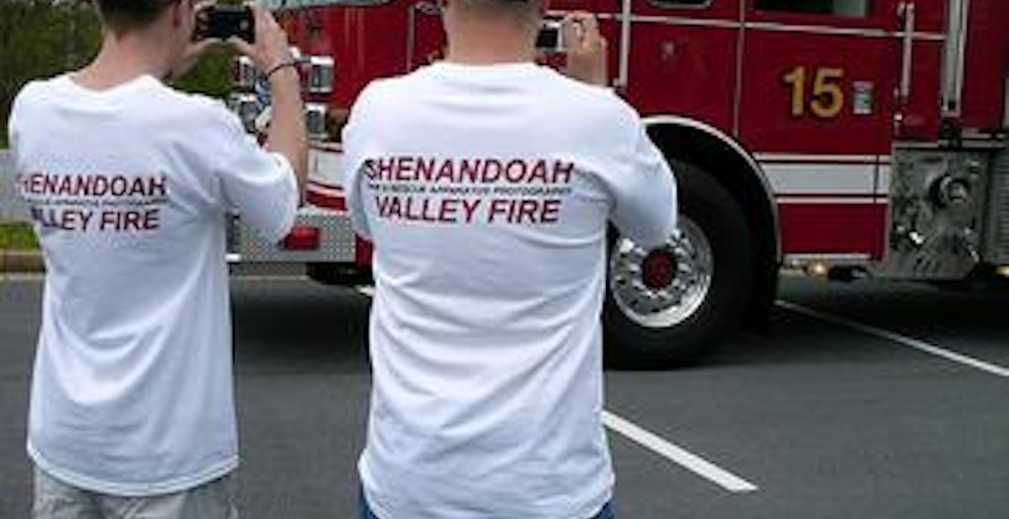 Shenandoah Valley Fire T-Shirt Photo