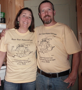 Beer Run Association T-Shirt Photo
