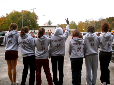 X C Girls Team T-Shirt Photo