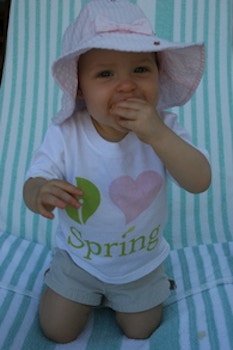 Belle Loves Spring T-Shirt Photo