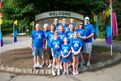 Glenn's Gang At The Pittsburgh Liver Walk T-Shirt Photo