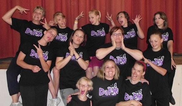 Our Crazy Wonderful Dance Away Fibromyalgia Ladies!!! T-Shirt Photo