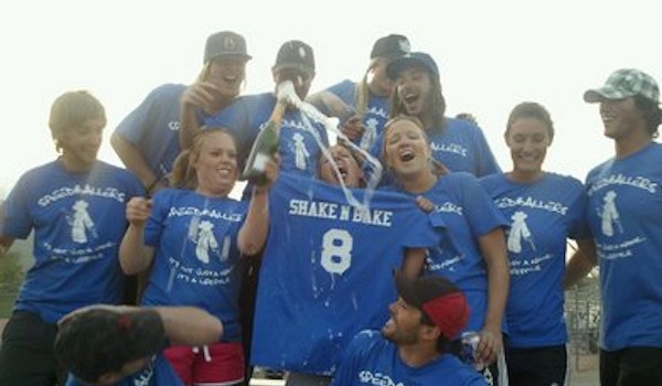 Poppin' Bubbly And Winnin' In Style! T-Shirt Photo