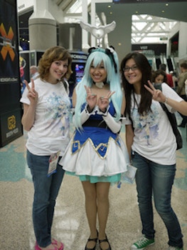 Lucent Heart At E3 Game Expo T-Shirt Photo