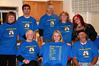 Syd's Grad Night T-Shirt Photo