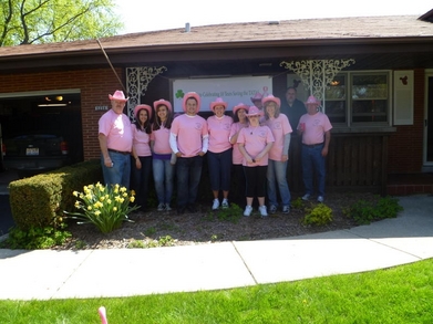 Celebrating Grandma's 10 Yrs Winning Tthe Battle T-Shirt Photo
