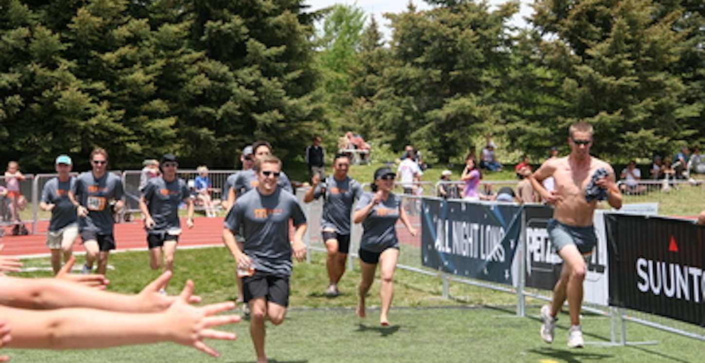 Picture of The La Subsonics Cross The Finish Line Together At Ragnar Wa Custom T-Shirt Design The La Subsonics Cross The Finish Line Together At Ragnar Wa T-Shirt Photo