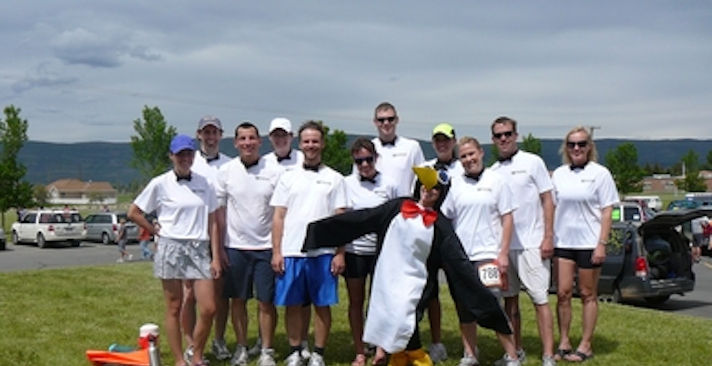 Wasatch Back 2011 Team Beware The Penguins T-Shirt Photo